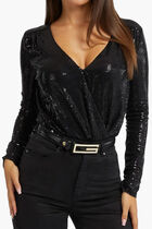 Metallic Knit Body