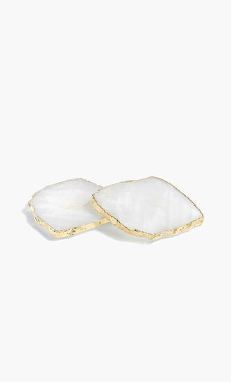 KIVITA Coasters Crystal 24k Gold