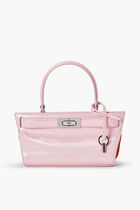 LEE RADZIWILL HIGH SHINE PETITE CAT EYE BAG
