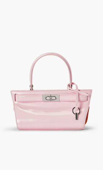LEE RADZIWILL HIGH SHINE PETITE CAT EYE BAG