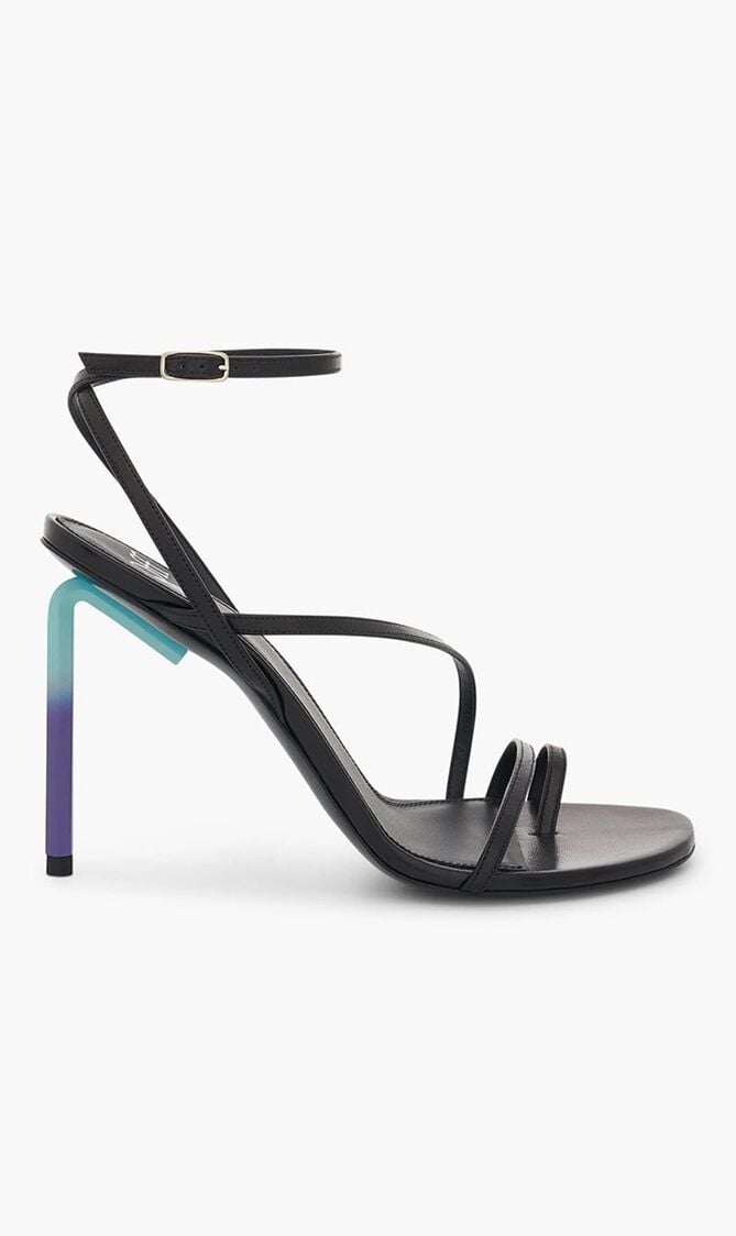 NAPPA GRAD HIGHALLEN SANDAL BLACK MULTIC