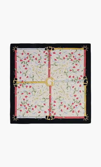 Floral Print Scarf