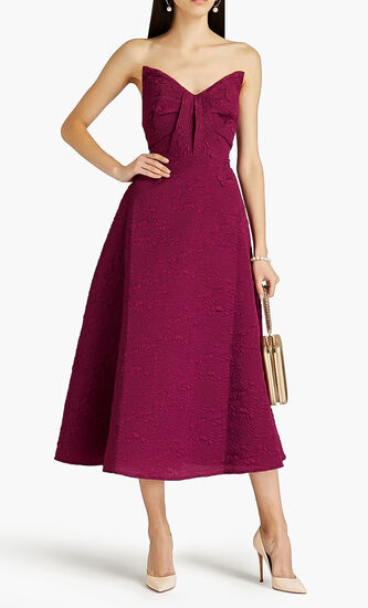 Ellie A Line Midi Dress