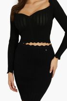 Ls Pointelle Anjela Top