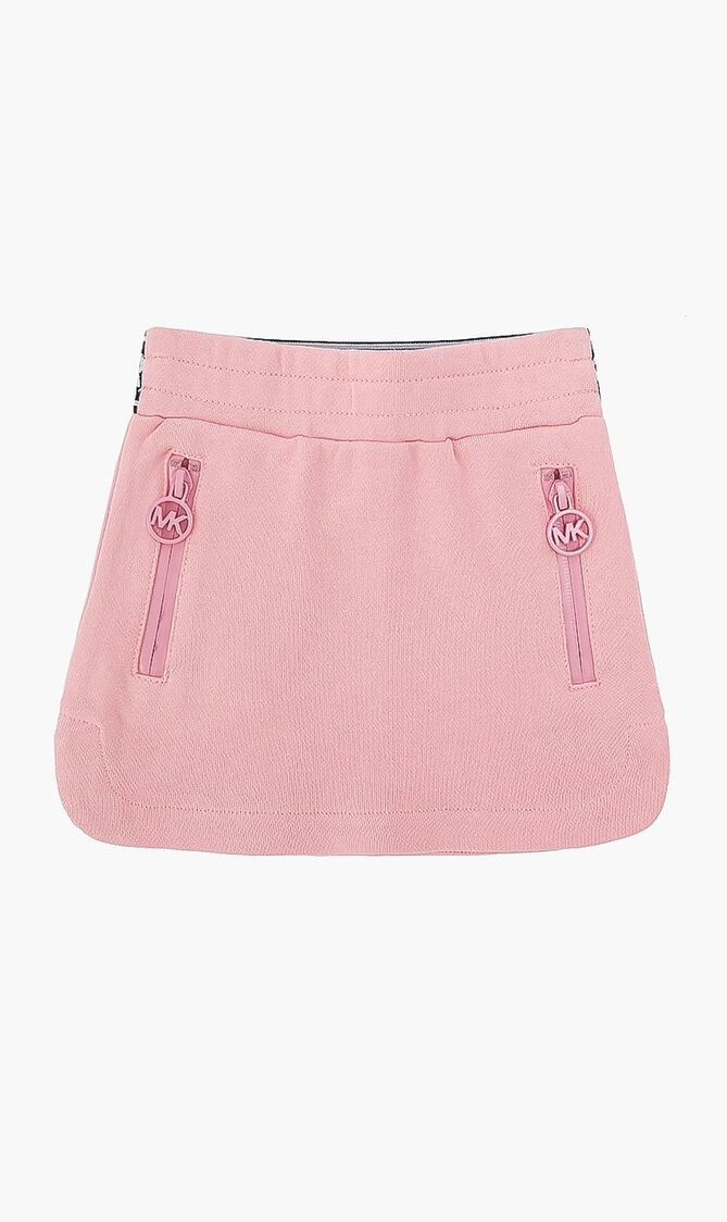 Skirt With Logo-Waistband