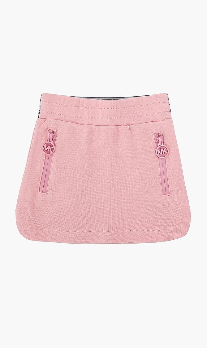 Logo Waistband Track Skirt