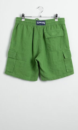 Linen Bermuda Shorts