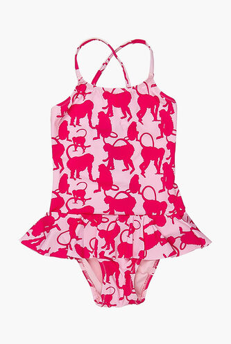 Grilly Printed One-Piece Swimsuit