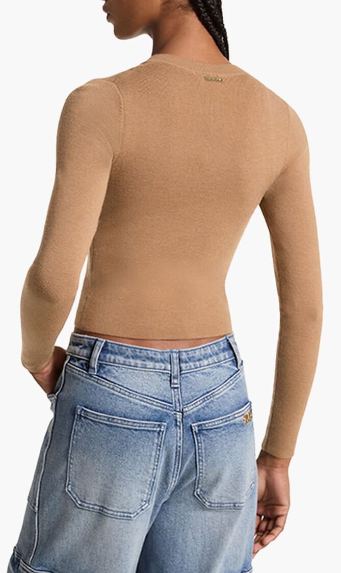 Merino Wool Blend Cardigan