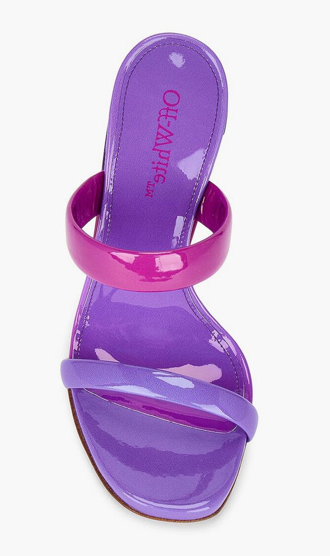 SHADE BULKY PATENT LEA MULE FUCHSIA VIOL
