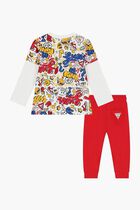 Set Ls T-Shirt+Active Pants