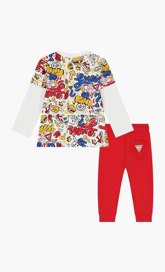 Printed Logo Tracksuit