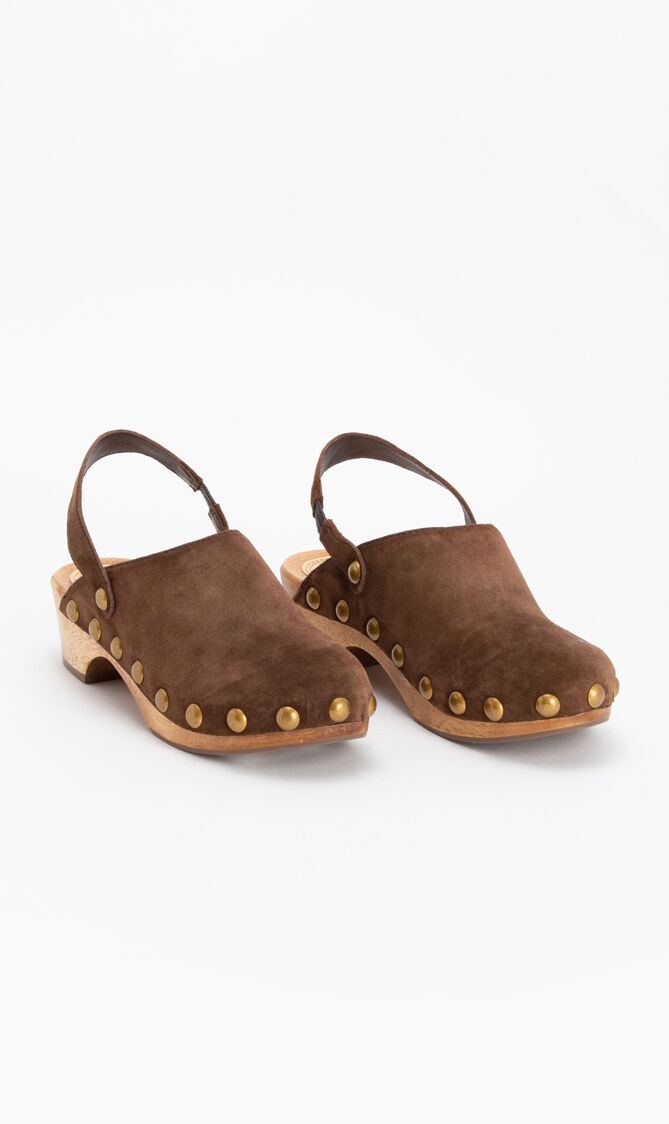 Buy Blythe Studded Slingback Clogs for N/A  | The Deal Outlet