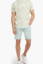 SS ECO RAYON SHADOW BOX SHIRT