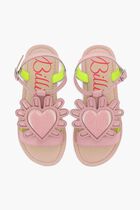 Heart Applique Sandals