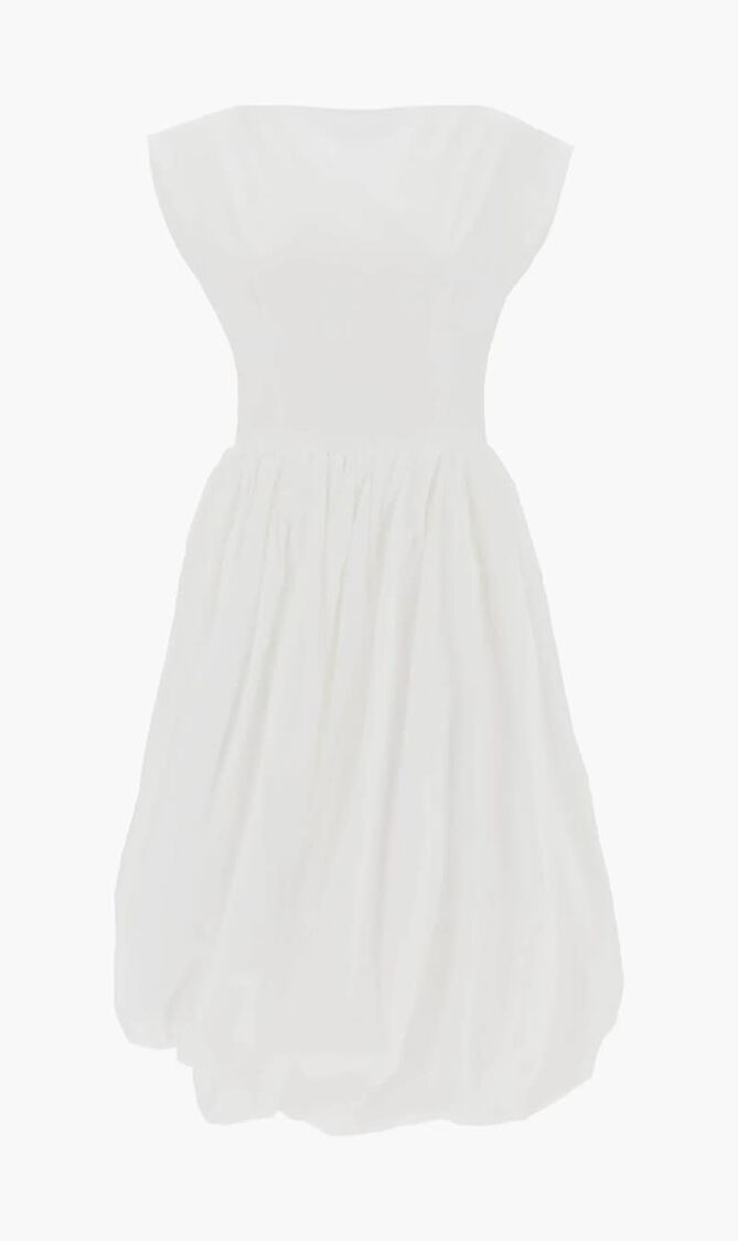 Cotton Midi Dress