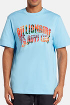TROPICAL ISLAND FILL ARCH LOGO T SHIRT