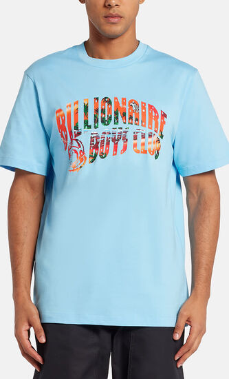 TROPICAL ISLAND FILL ARCH LOGO T SHIRT