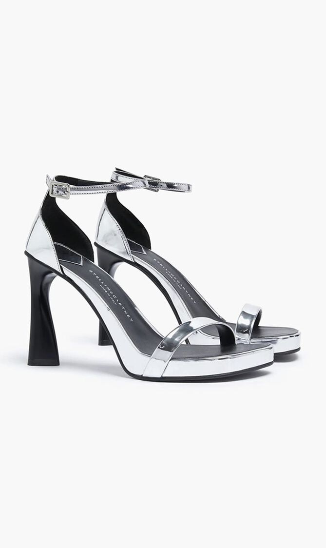 Elsa Mirrored Heeled Sandals