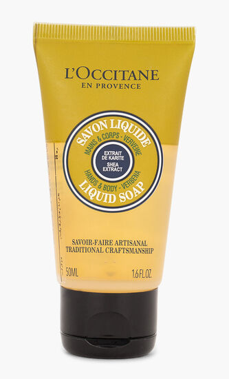Shea Verbena Liquid Soap, 50ml