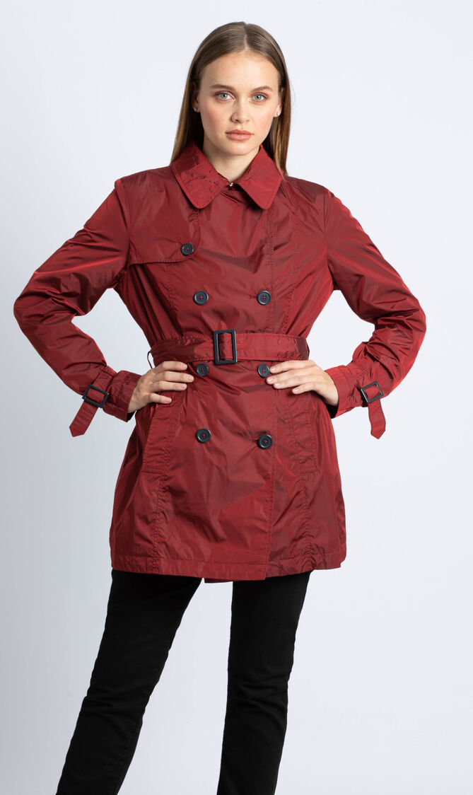 Plain Nylon Raincoat
