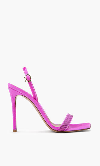 Embellished Crystal Heel