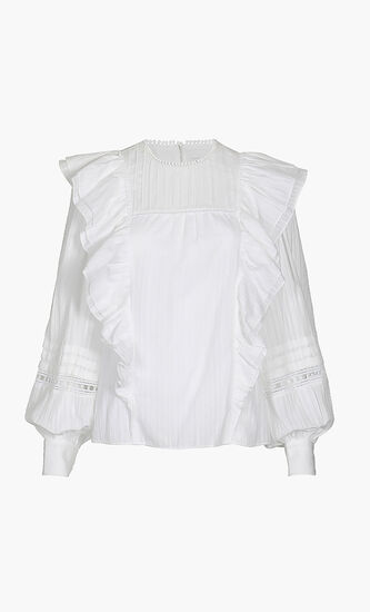 Double Frill Blouse