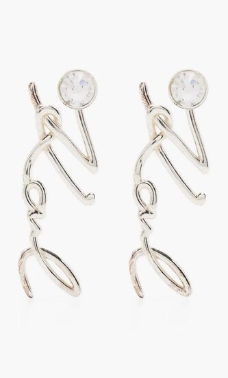 Signature drop earrings