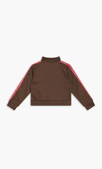 All Over Print Zip Sweatshirt