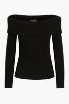 OFF SHOULDER SWEATER