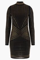 Rhinestone Mini Dress