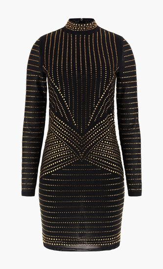 Rhinestone Mini Dress