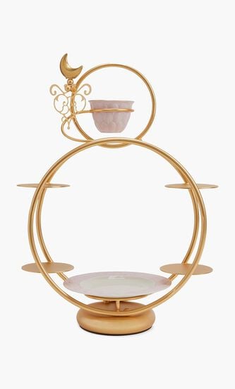 Pastry & Coffee Cup Holder Gold