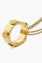 Miller Stud Circle Pendant Necklace