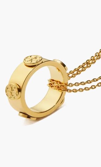 Miller Stud Circle Pendant Necklace