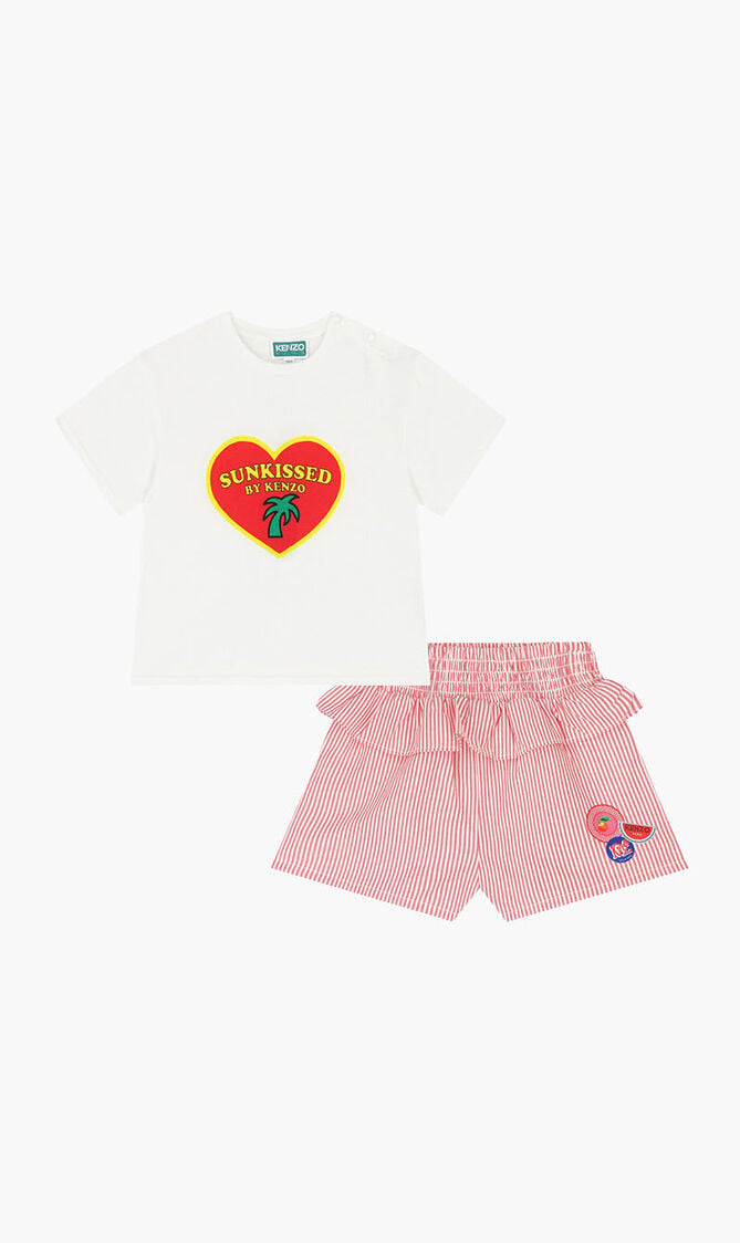 Logo Shorts Set