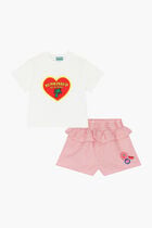 Logo Shorts Set