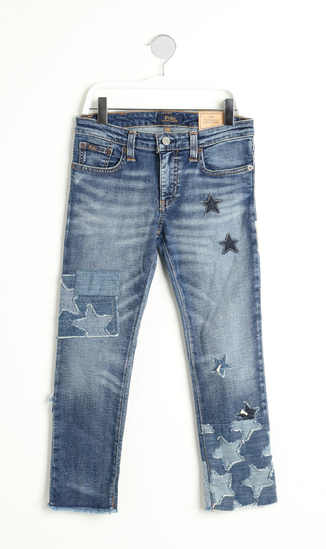 Star Patch Jeans