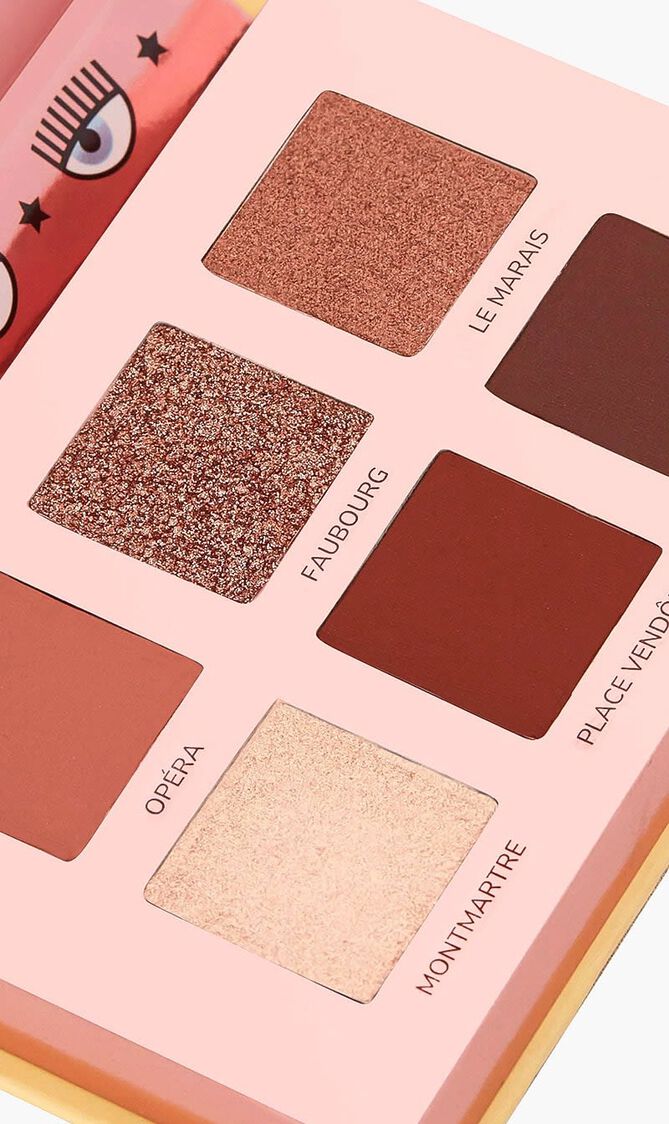 CHIARA FERRAGNI PARIS EYESHADOW KIT 6 COLORS