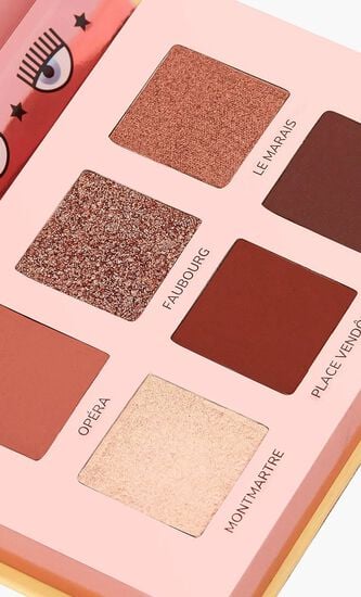 CHIARA FERRAGNI PARIS EYESHADOW KIT 6 COLORS