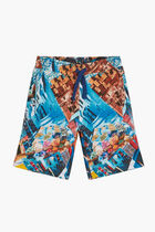 Printed Active Shorts