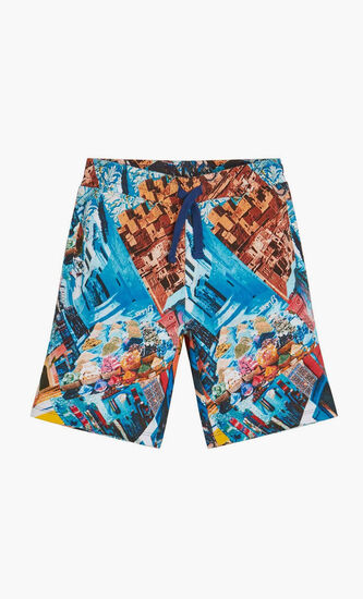 Printed Active Shorts