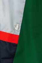 Mixed Material Colourblock Sportsuit Track Pants