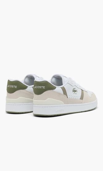 T-clip Set Leather Sneakers