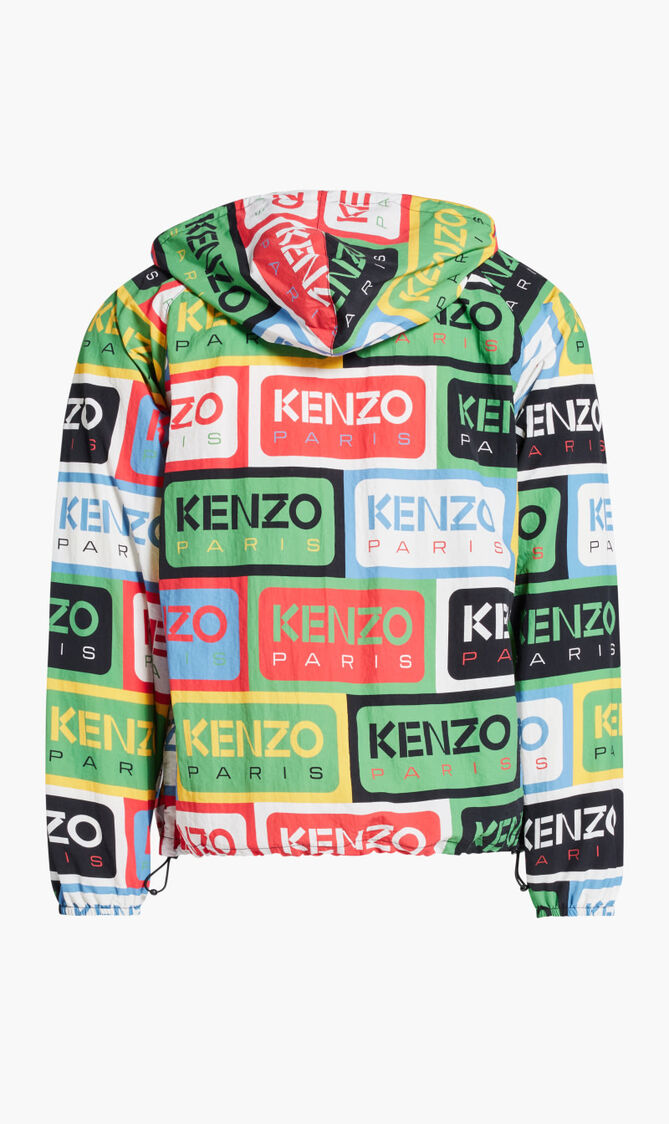 KENZO LABEL PACKABLE ANORAK