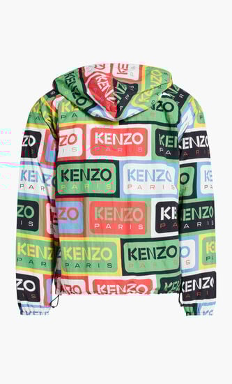 KENZO LABEL PACKABLE ANORAK