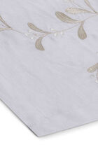 CDU WHITE CHRISTMAS HOLLY NAPKIN 46 X 46