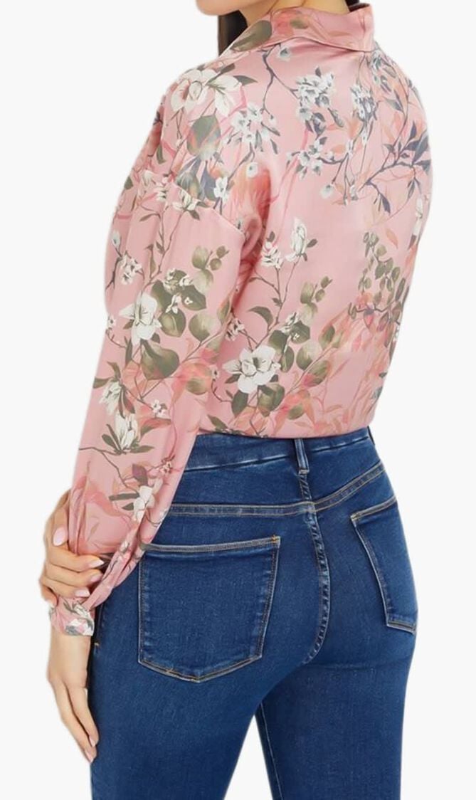 Ls Bowed Jun Shirt Ls Bowed Jun Shirt