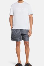 SWIM SHORTS TEX NYLON REVERSIBLE BAROCCO + TEX SOLID