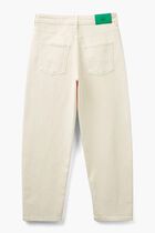 Floral Embroidery Trousers